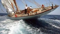 Classic Yacht Eleonora E - Transom